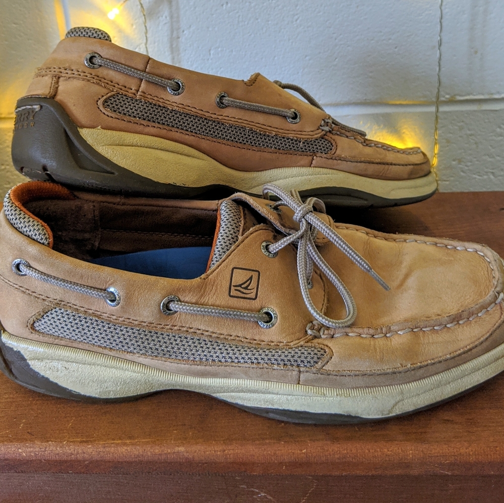 Sperry Top Sided Lanyard Shoe 10M